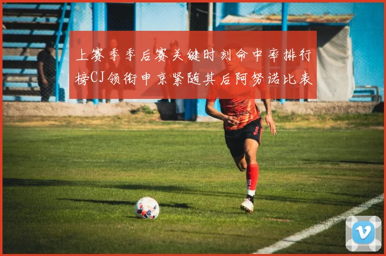上赛季季后赛关键时刻命中率排行榜CJ领衔申京紧随其后阿努诺比表现不俗